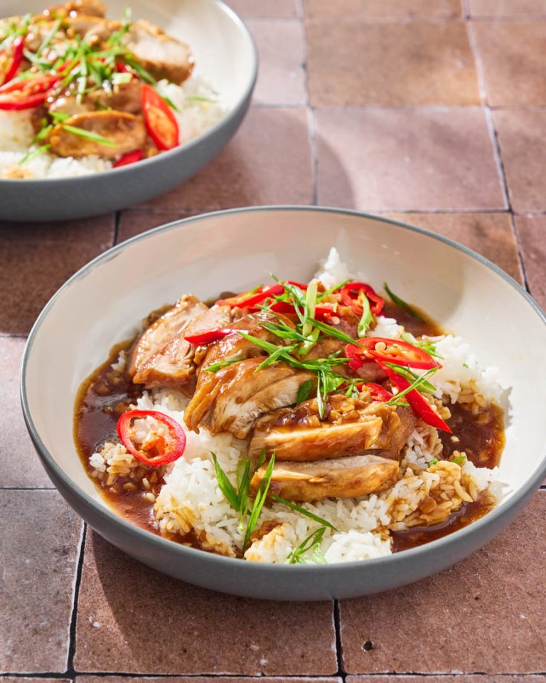 Saucy Garlic Chicken Rice Recipe | Marion's Kitchen